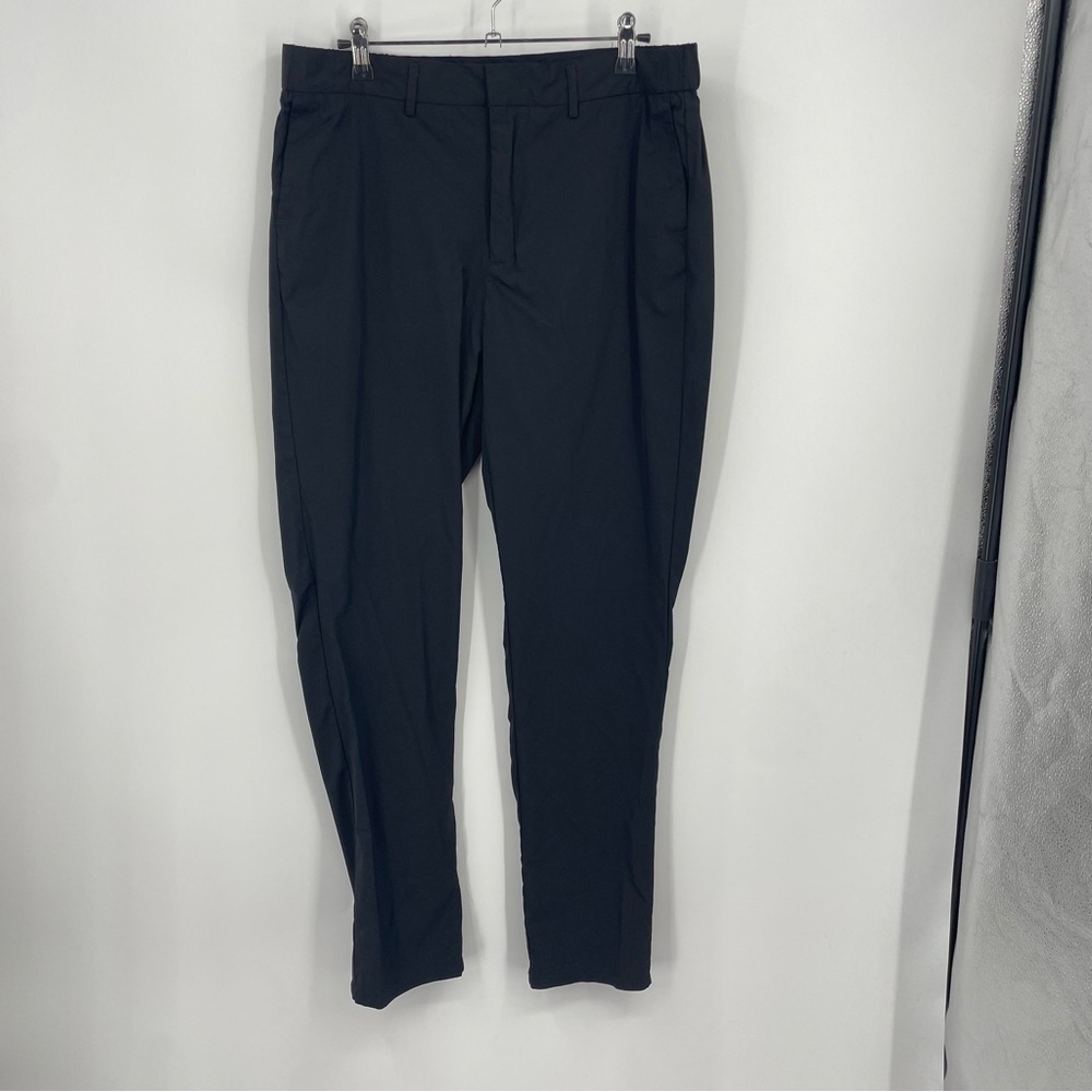 Thomas Dean | Performance Nylon Blend Black Men’s Pants‎ L